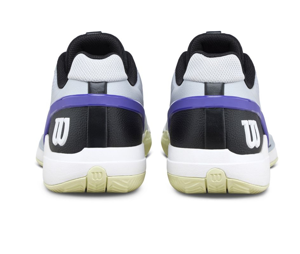 Теннисные кроссовки Wilson Rush Pro 5 Clay - grey dawn/black/tender yellow