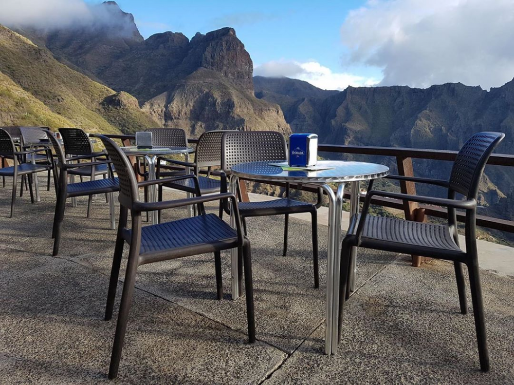 Кресло пластиковое Nardi Bora, антрацит