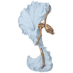 СТАТУЭТКА "ТАНЦУЮЩАЯ ЛЕДИ" 19,5Х8,5Х29,5 СМ