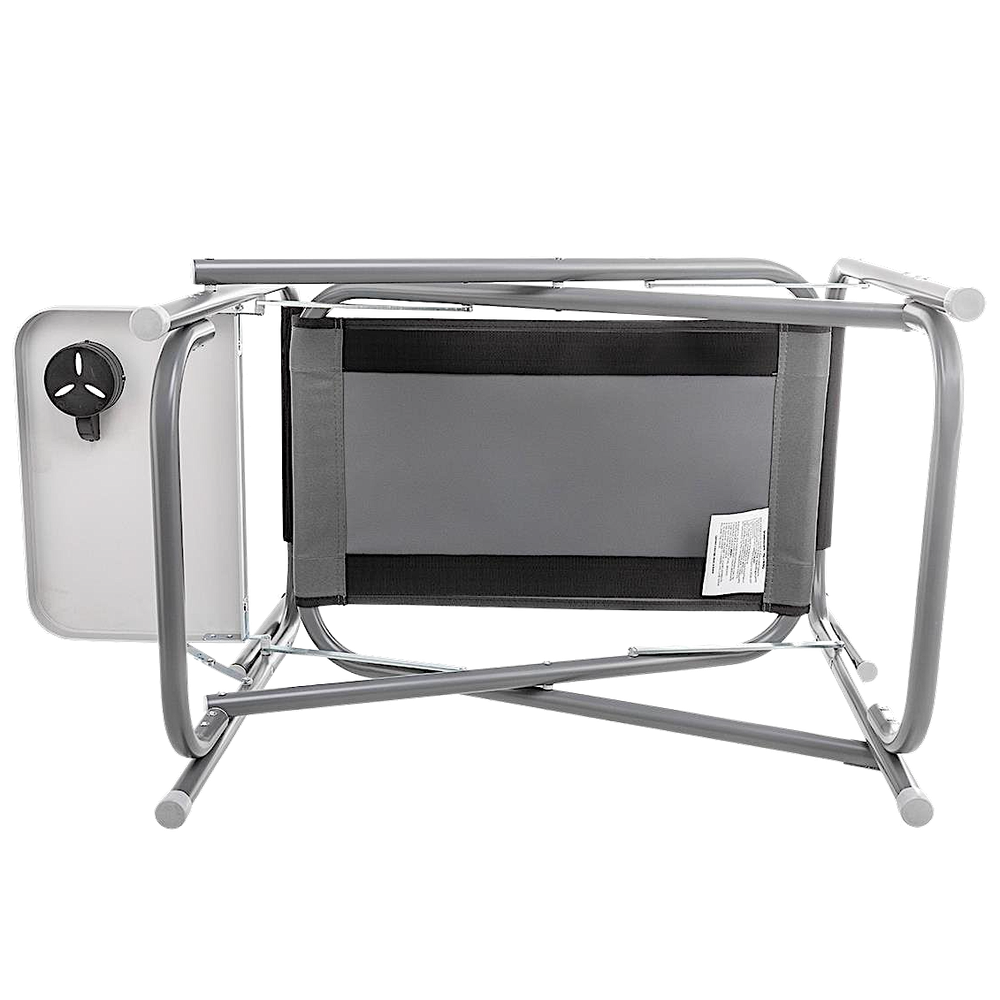 Кресло Nisus Maxi директорское 200кг N-DC-95200T-M-R-GRD (отк.стол) серый/красный/черный