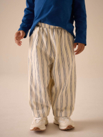 Брюки широкие для девочки Next E51-664, Кремовый