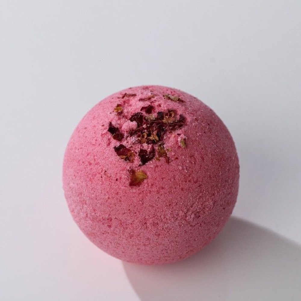 Бомбочка для ванны с лепестками роз «Будь собой» - 130 гр.