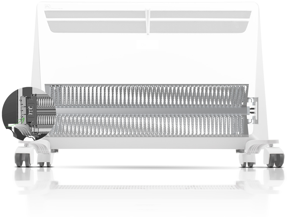 Конвектор электрический Ballu Evolution Transformer BEC/EVU-2500-2.5I с шасси и Wi-Fi