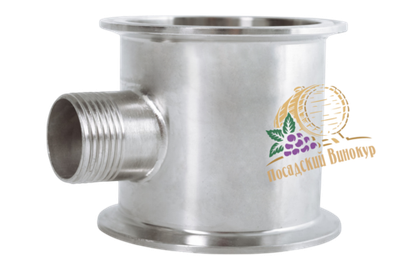 Узел отбора по пару 3 дюйма (выход 1 дюйм наружная резьба)