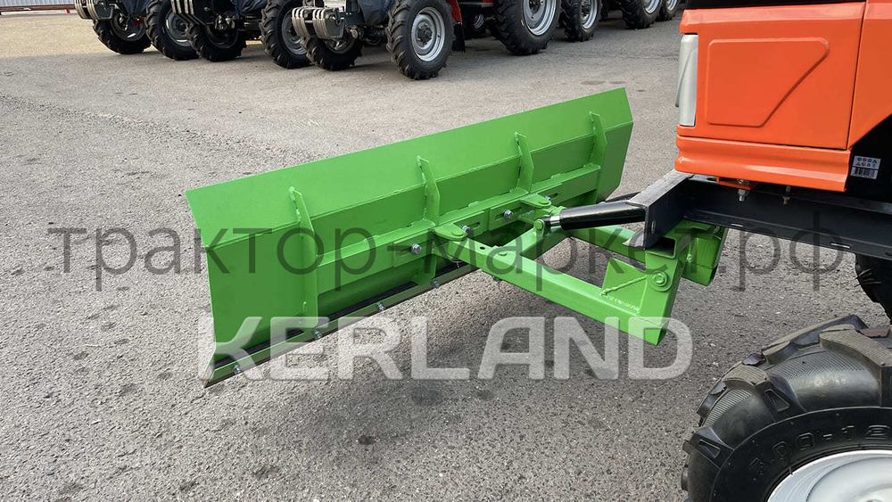 Отвал Kerland | Керланд 1524 KE к ременным минитракторам (1,4 м)