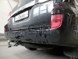 Фаркоп оцинкованный Galia T071C для Toyota Land Cruiser 200 2008-, Lexus LX 2008-(паспорт и сертификат в комплекте)(без электрики)