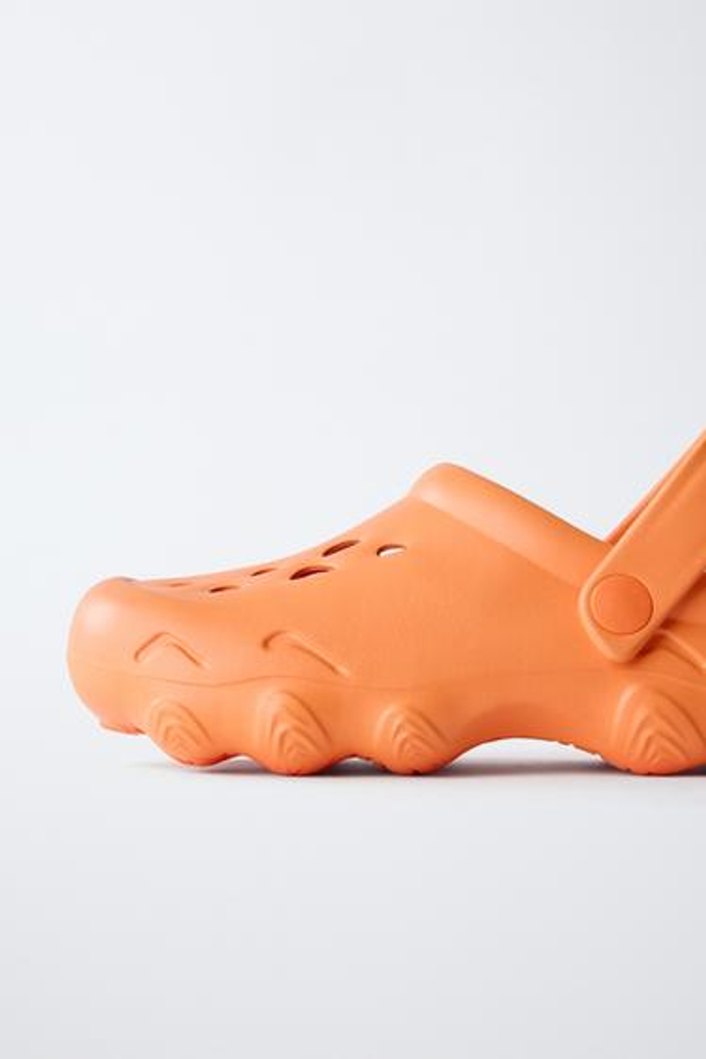 ZARA СПОРТИВНЫЕ САБО С РЕЗИНОВЫМ ПОКРЫТИЕМ, ОРАНЖЕВЫЙ