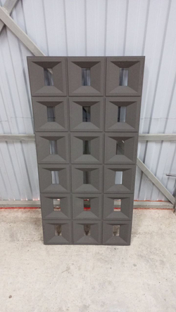 PU BLOCK PANEL HL-05 Серый ПРЯМОУГОЛЬНИК