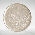 France, 5 Francs 1972 - Signature "O. Roty", VF