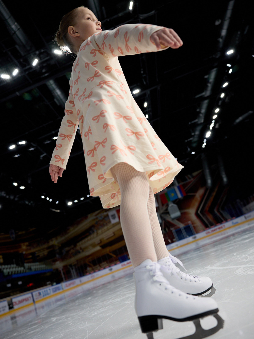 Платье с длинным рукавом Mjölk Бантики