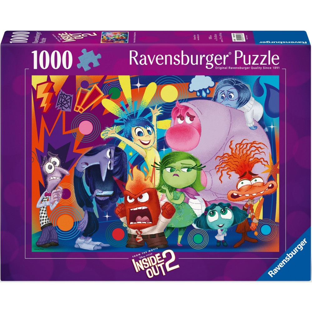 Пазл Ravensburger 015376 В голове не укладывается 1000 элементов 015376 — фото 2