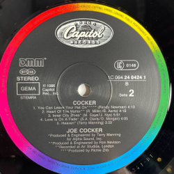 Винтажная виниловая пластинка LP Joe Cocker (Germany 1986) You Can Leave Your Hat On