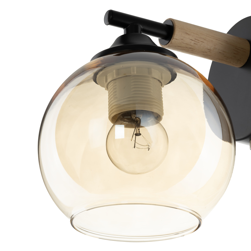 Citilux TIKA CL133411 Бра с выключателем Чёрное