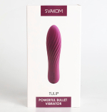 Фиолетовая вибропуля 10,6см Svakom Tulip Strong Firm Bullet Vibrator Violet S115B
