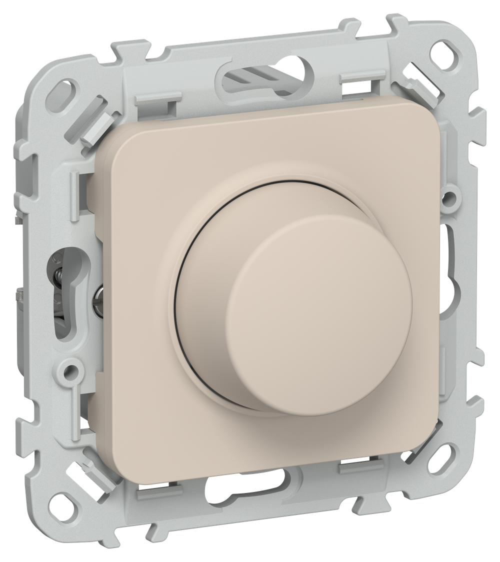 FLITE Светорегулятор проходной TRIAC 550Вт СС26-5-12-ФлЛ льняной IEK