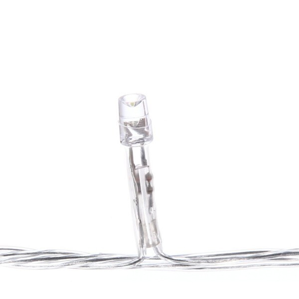 Гирлянда для дома 24м 280 ламп LED прозрач.пров.,8 реж, IP-20, Жёлтый (возможность соединения)