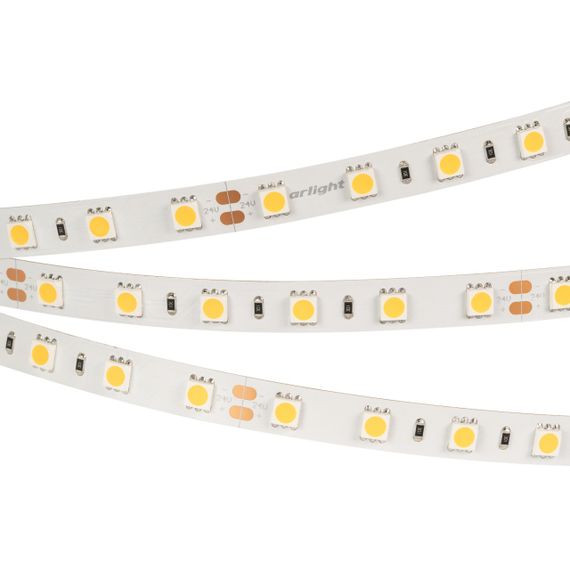 Светодиодная лента Arlight 14,4W/m 60LED/m 5060SMD холодный белый 5M 008829(2)