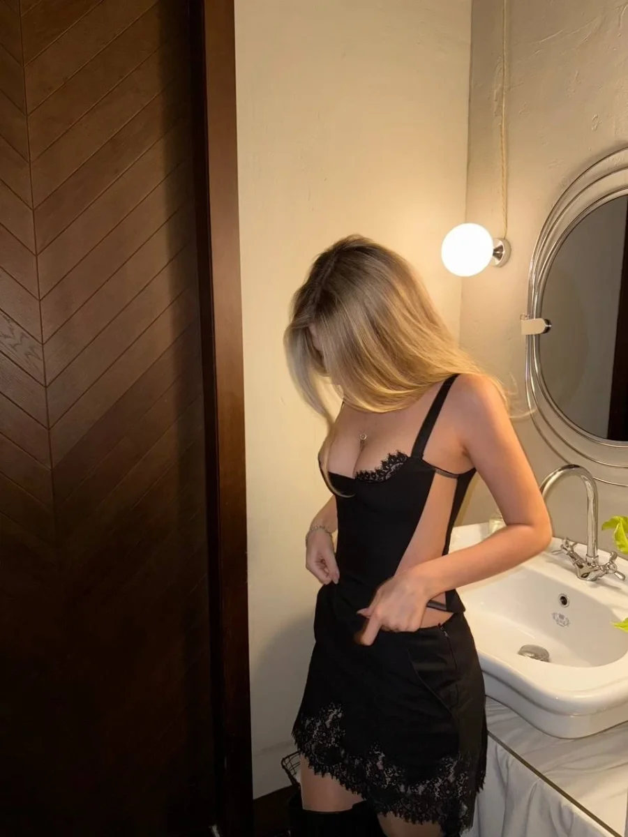 Юбка мини из костюмной ткани, Черный