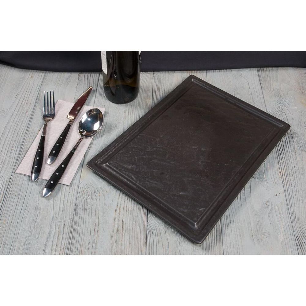 Блюдо прямоугольное 33*24 см h1,7 см для стейка   P.L. Proff Cuisine [1]