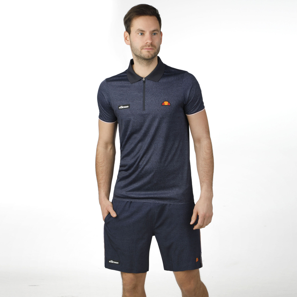 Мужское теннисное поло Ellesse Cromatico Polo Men - Blue