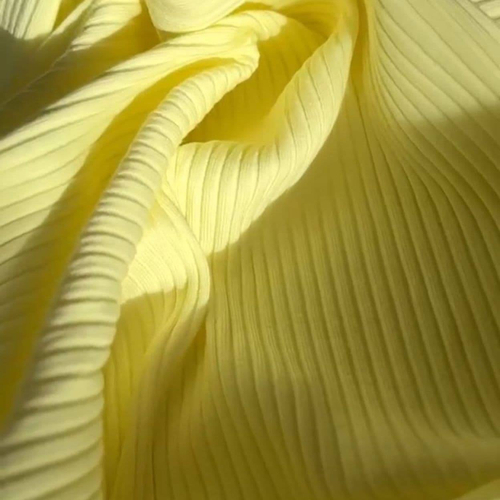 Лапша трикотажная 4*3 лимонный