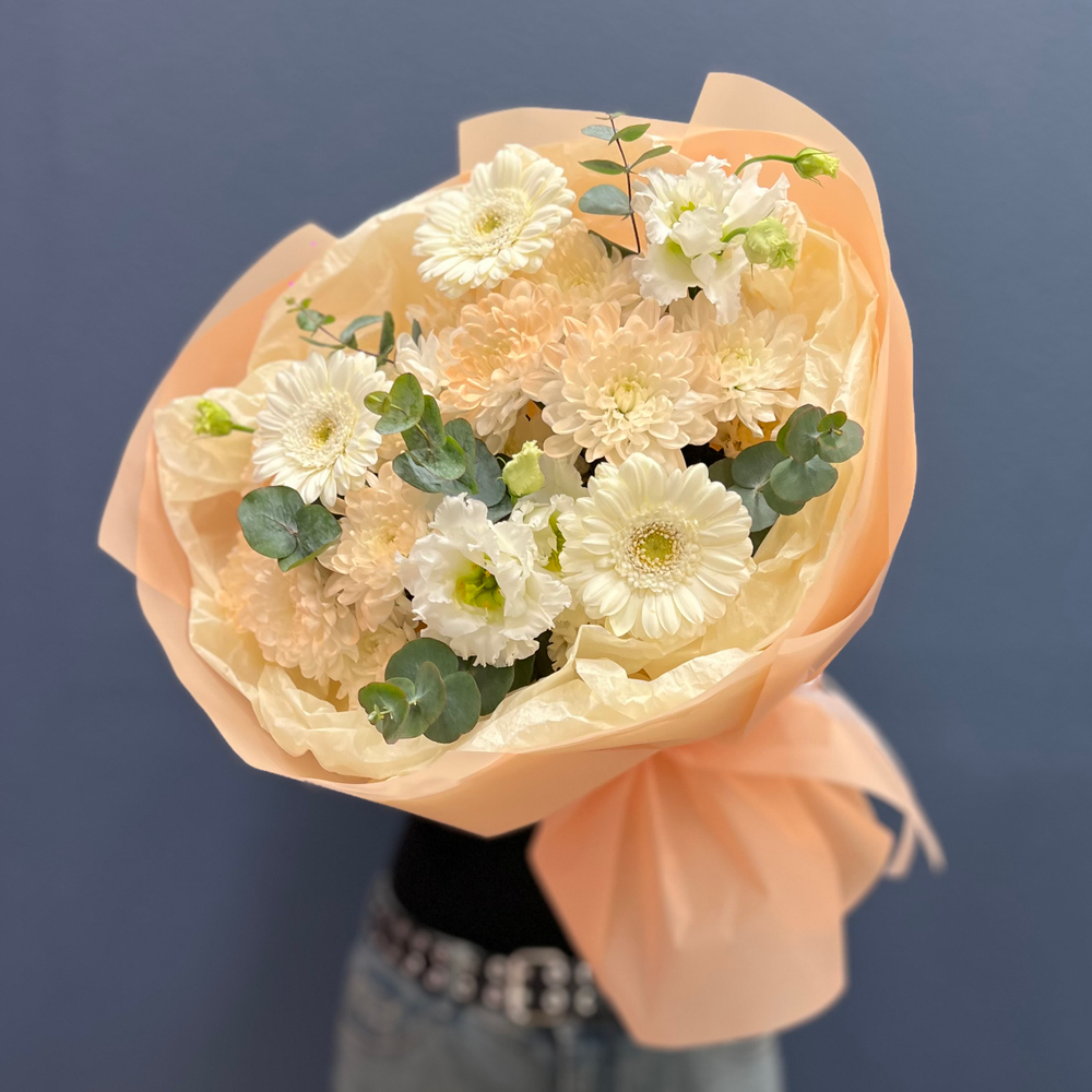 Букет "Молочный рассвет" #42