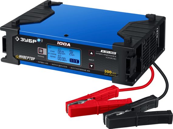 Устройство зарядно-предпусковое ЗУБР И-ЗП-300