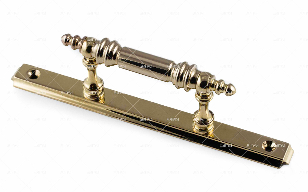 Ручка скоба оконная латунная Калуга