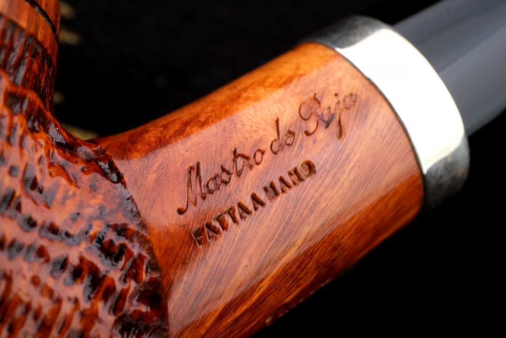 Курительная трубка Mastro De Paja Unica Blast в шкатулке M452-2