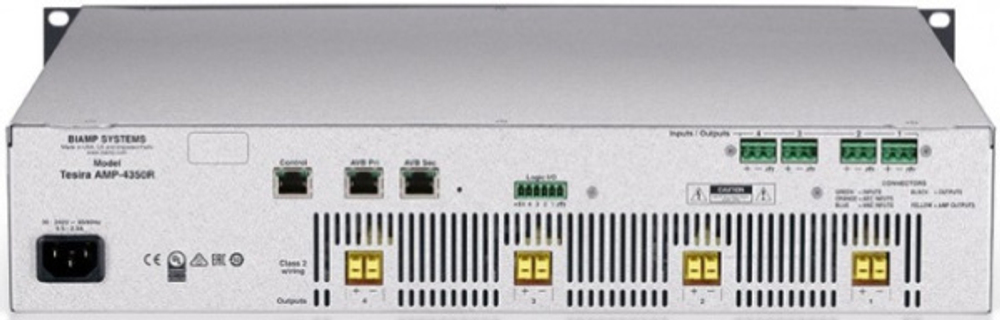 Усилитель BIAMP TesiraAMP-4350R