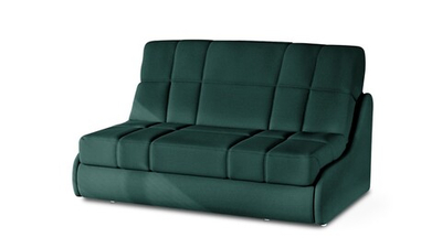 Диван Истван Лайт Velutto 20 131*105*88 см, темно-зеленый Велютто Аккордеон Фиеста