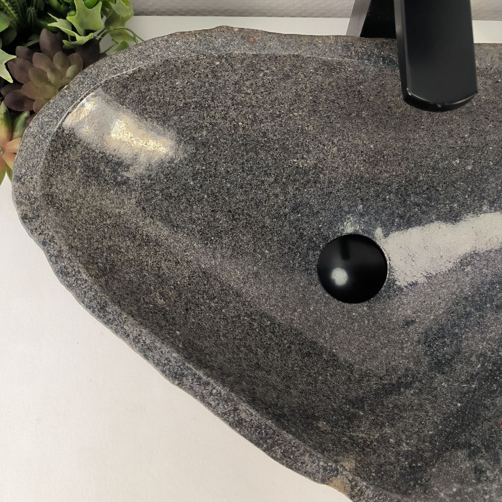 Раковина из речного камня RS-64857 55*37*15 0857