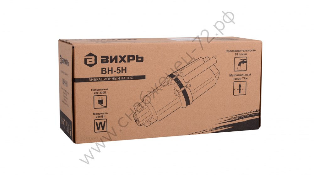 Вибрационный насос ВИХРЬ ВН-5Н