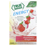 True Citrus, True Lemon, энергия, клубника, драконий фрукт, 6 пакетиков по 2,7 г (0,095 унции)