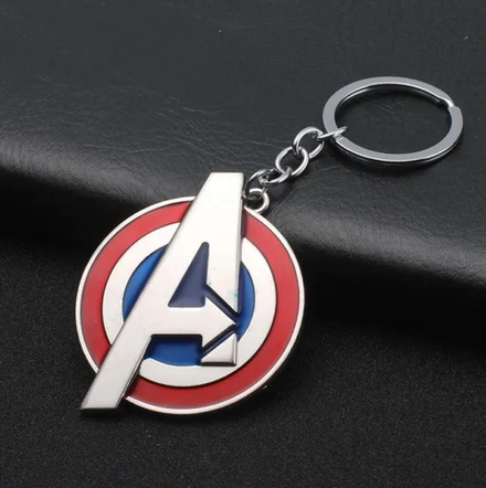 Брелок "Мстители: Капитан Америка" (Лого)