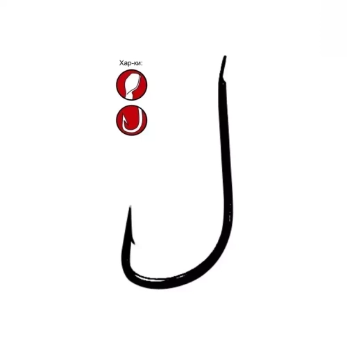 Крючок Gamakatsu Hook LS-1010B Brown №06