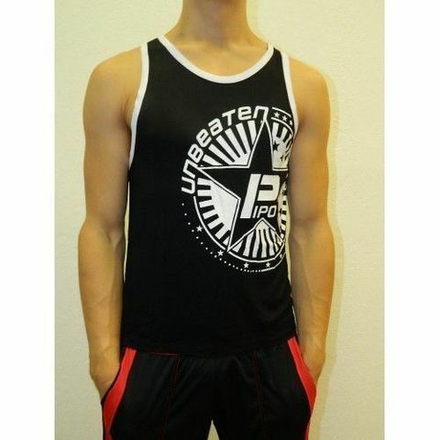 Мужская майка черная Asitoo Unbeaten Black Tank Top