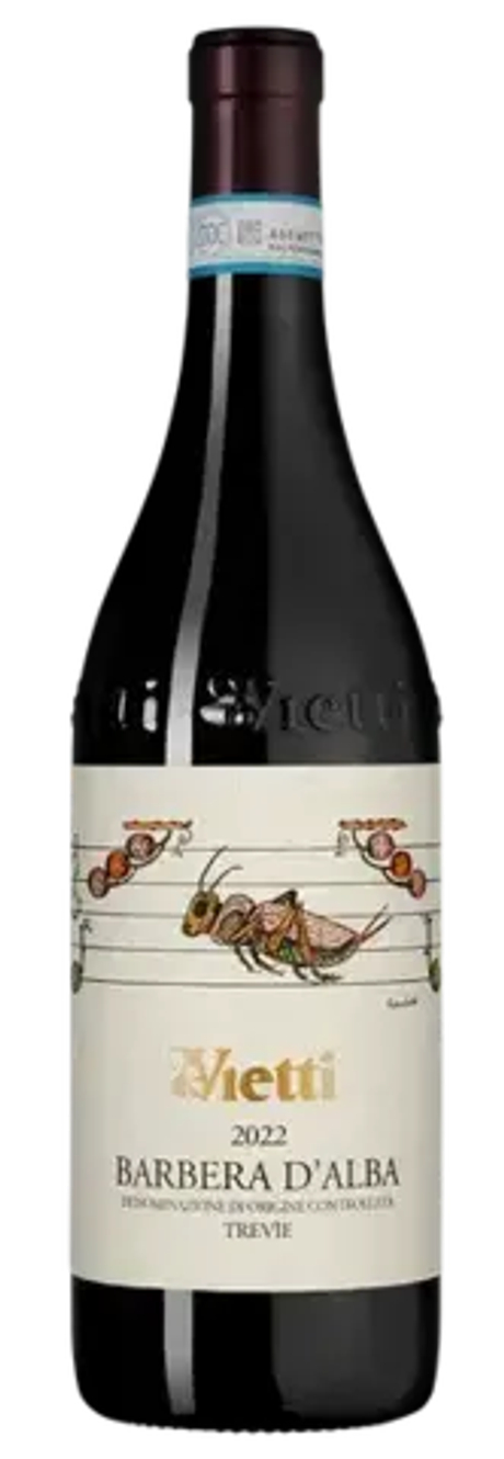Вино Барбера д'Альба Тревинье сух крас 0,75 14,5% Вьетти Италия