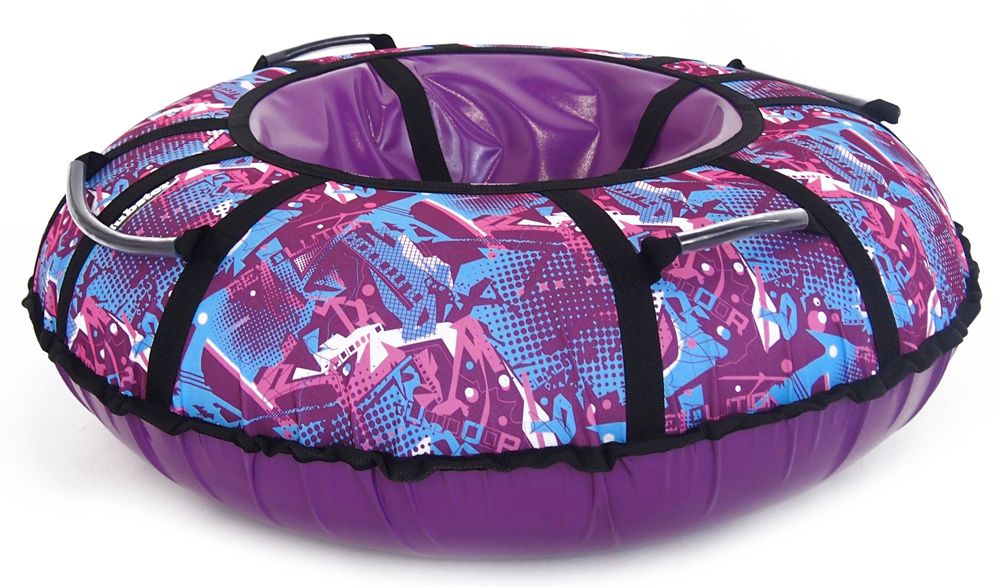 Тюбинг Hubster Фьюжн голубой Экшн, сиреневый