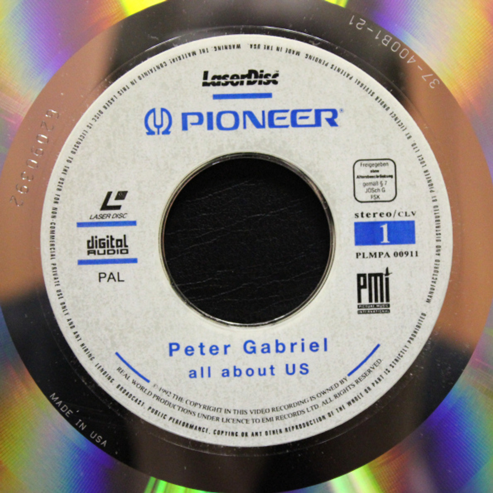 Peter Gabriel / All About US (LD)