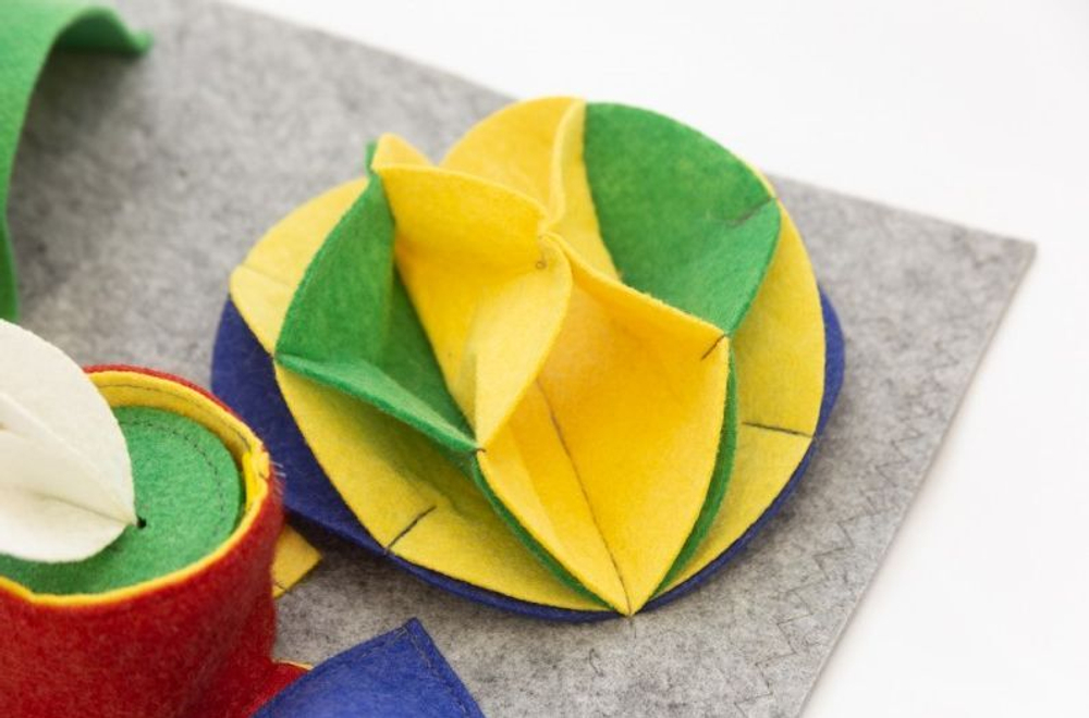 Нюхательный коврик "Лесное озеро", размер 60*70 см