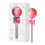 Мини вибростимулятор 12,3см в форме леденца на палочке BeYourLover Lollipop Vibrator Powerful Mini Wand Massager VX219A