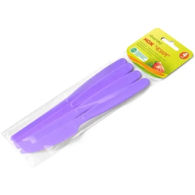 Набор пластиковых ножей 4шт «Чезаре» С475