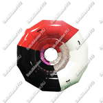 Аттракцион Водный роллер "Комбинированный 2" ПВХ, с цветными держателями, размер 2*1,8*1,8 м