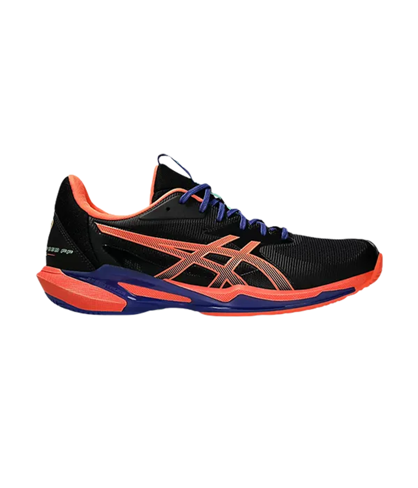 Asics Solution Speed FF 3 Padel Черный-Vivid Coral 2025 Кроссовки