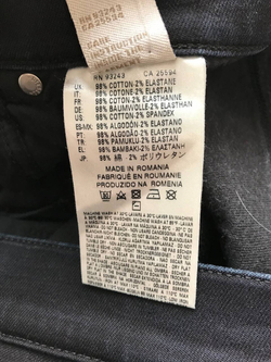 Джинсы Diesel стильные, маркировка 29, визуально на 44/46 размер