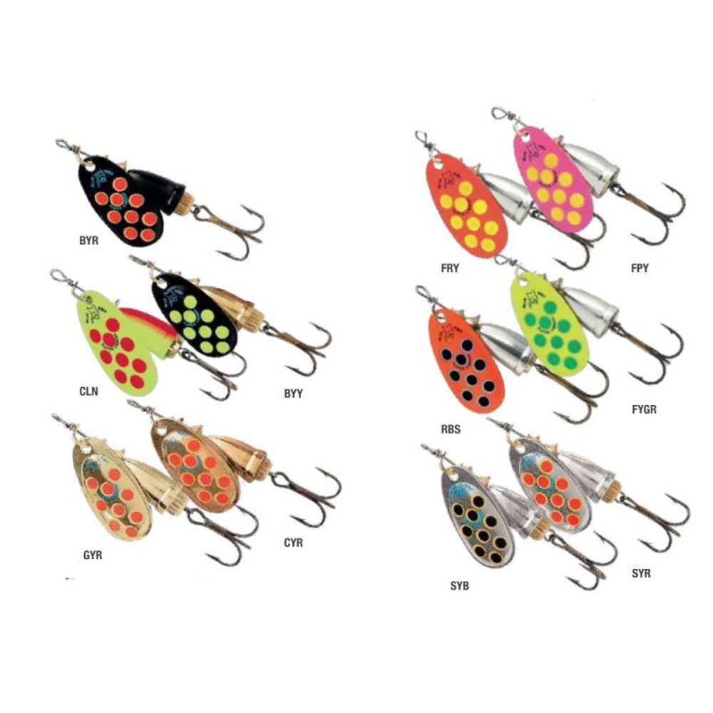 Блесна для рыбалки вертушка Vibrax Hot Pepper 6 /BYY