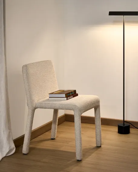 Стул Loria, бежевый шенилл