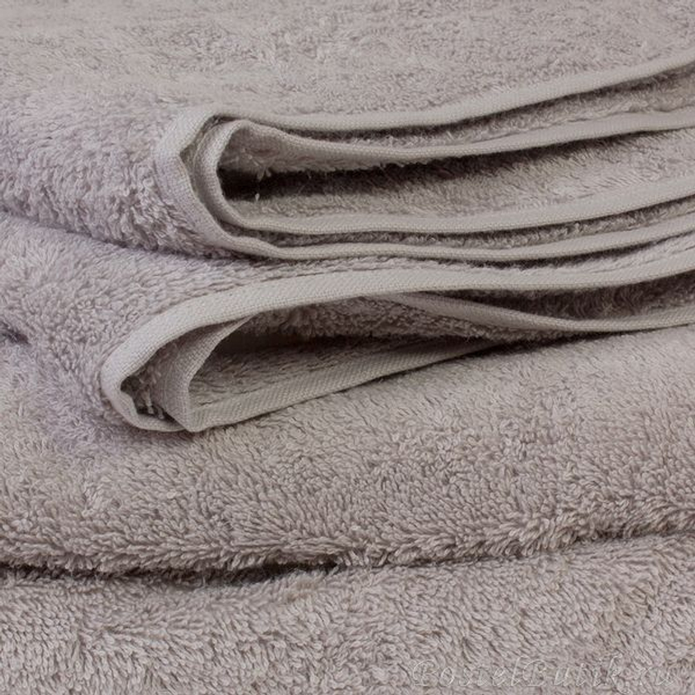 Махровое полотенце Life Style 7007 Uni светло-серое от Cawo Германия