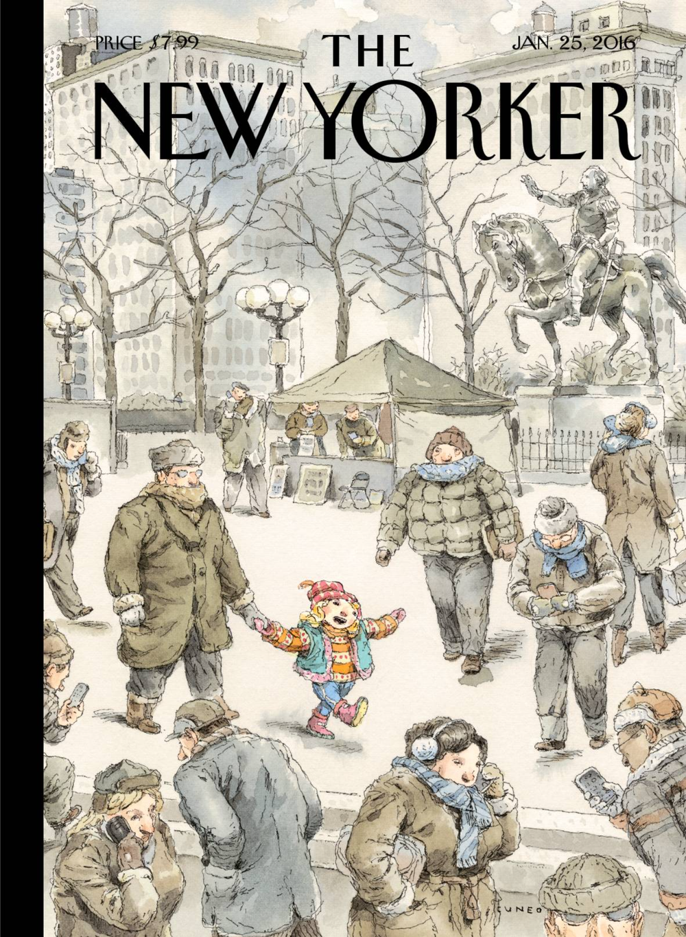 Журнал The New Yorker 25-01-2016